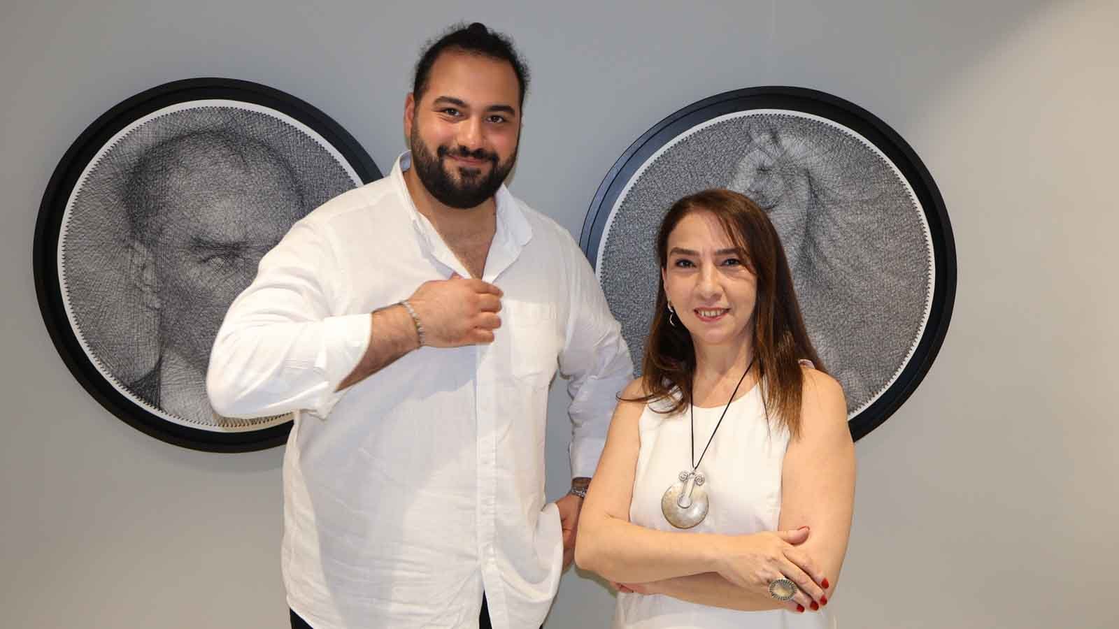 Genç sanatçı yahya sırrı turgut, sanatın evrimi’ne konuk oldu