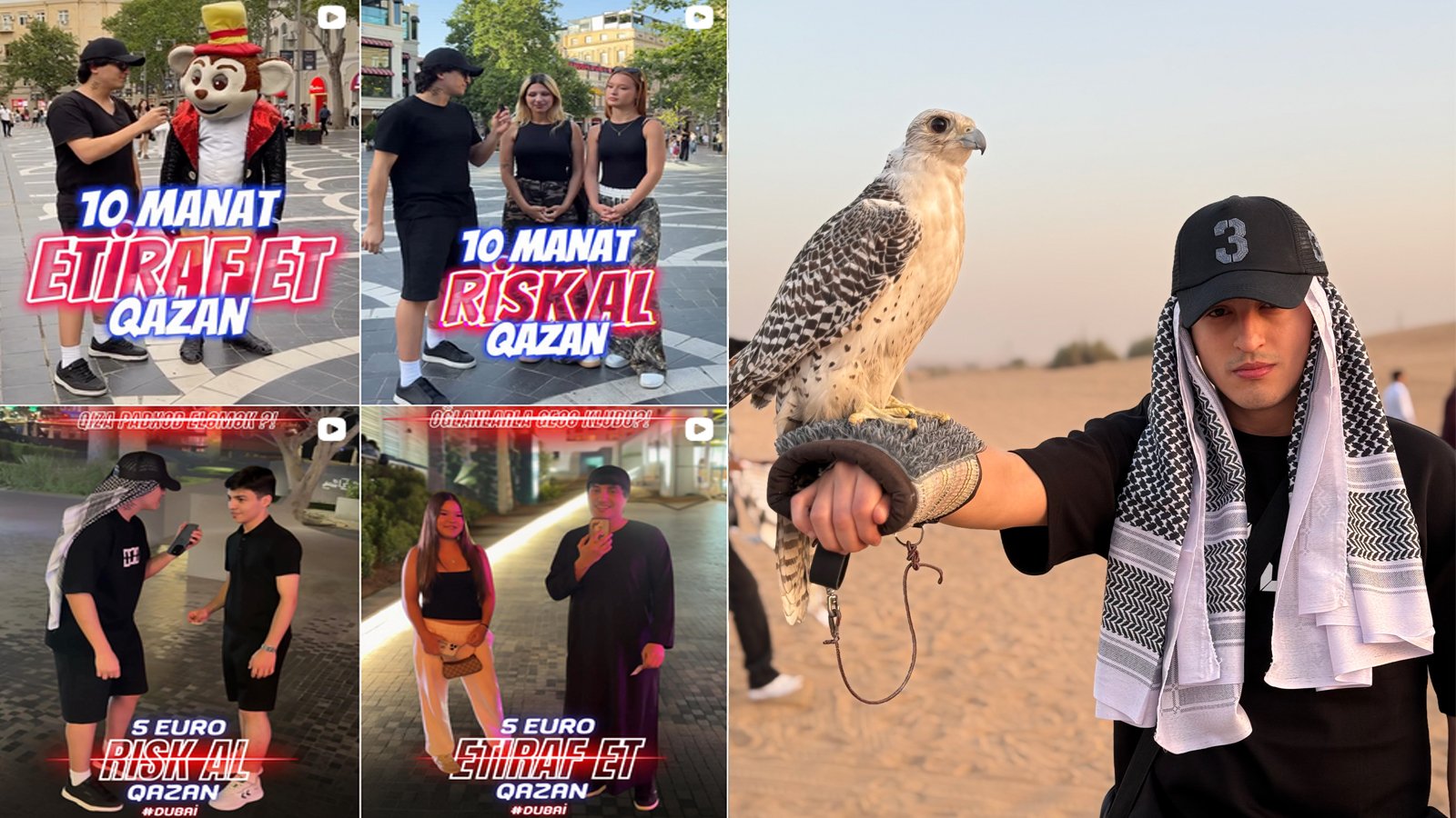 Azerbaycan’ın En Etkili Sosyal Medya İçerik Üreticilerinden Biri Təhmin Şükürlü